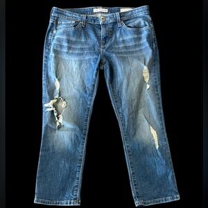 Guess Medium Rise Skinny Capri Jeans. Sarah fit!